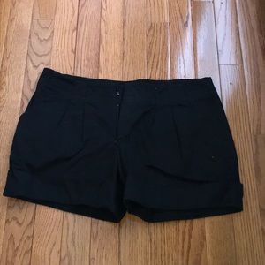 Black dress shorts
